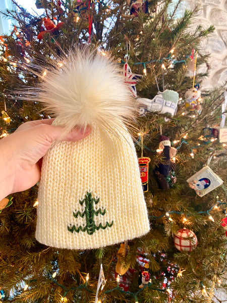 Happy Holidays and a FREE baby hat "pattern!"