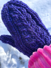 Load image into Gallery viewer, The Faux Shizzle Mitts knitting pattern