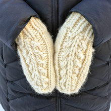 Load image into Gallery viewer, The Faux Shizzle Mitts knitting pattern