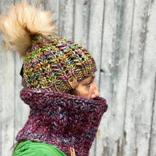 Load image into Gallery viewer, The Twisted Sister From Another Mister Cowl knitting PATTERN