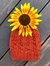 Load image into Gallery viewer, The Faux Shizzle Beanie knit hat PATTERN