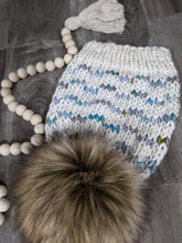Load image into Gallery viewer, My Kind of Waves Beanie knitting PATTERN colorwork super bulky