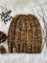 Load image into Gallery viewer, The Faux Shizzle Beanie knit hat PATTERN