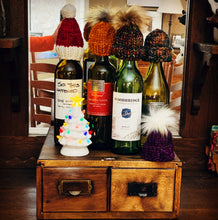 Load image into Gallery viewer, Bitty Beanies KNITTING PATTERN fun stash buster holiday xmas winter spring easter tablescape home decor cute