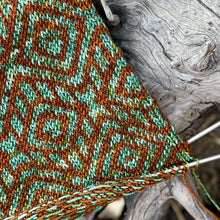 Load image into Gallery viewer, Eye in the Sky Cowl Knitting PATTERN colorwork fair isle