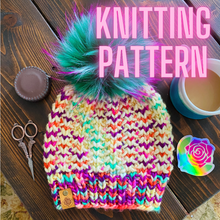 Load image into Gallery viewer, The Cleeve Beanie 2.0 knit hat PATTERN