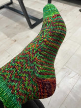 Load image into Gallery viewer, Find Your Way Back into Society Socks Knitting PATTERN mosaic colorwork