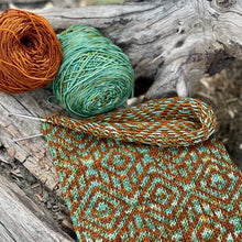 Load image into Gallery viewer, Eye in the Sky Cowl Knitting PATTERN colorwork fair isle