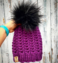 Load image into Gallery viewer, The Twisted Sister From Another Mister Beanie knit hat PATTERN