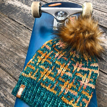 Load image into Gallery viewer, The Hashtag Beanie knit PATTERN