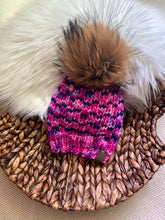 Load image into Gallery viewer, My Kind of Waves Beanie knitting PATTERN colorwork super bulky