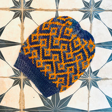 Load image into Gallery viewer, Here's Looking at You Beanie Knitting PATTERN colorwork fair isle