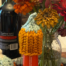 Load image into Gallery viewer, Heirloom Pumpkin Bitties KNITTING PATTERN fun stash buster holiday fall decor winter cute