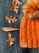 Load image into Gallery viewer, The Twisted Sister From Another Mister Beanie knit hat PATTERN