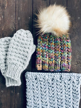 Load image into Gallery viewer, The Twisted Sister From Another Mister Cowl knitting PATTERN