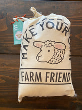 Load image into Gallery viewer, Taxidermy head KNITTING KIT Mini sheep cute home decor nursery baby kids