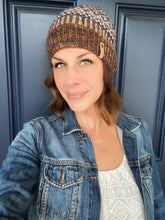 Load image into Gallery viewer, The Happiest of Hats Knitting PATTERN color work flowers baby to adult sizes