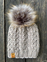 Load image into Gallery viewer, The Faux Shizzle Beanie knit hat PATTERN