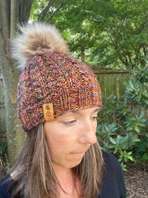 Load image into Gallery viewer, The Faux Shizzle Beanie knit hat PATTERN
