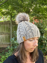 Load image into Gallery viewer, The Faux Shizzle Beanie knit hat PATTERN