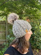 Load image into Gallery viewer, The Faux Shizzle Beanie knit hat PATTERN