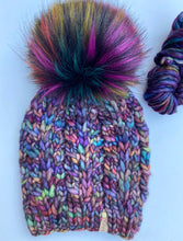 Load image into Gallery viewer, The Faux Shizzle Beanie knit hat PATTERN
