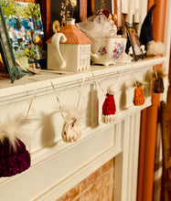 Load image into Gallery viewer, Bitty Beanies KNITTING PATTERN fun stash buster holiday xmas winter spring easter tablescape home decor cute