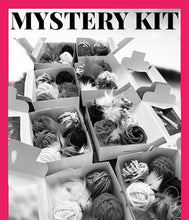 Load image into Gallery viewer, Bitty Beanies KNITTING KIT to make 5 bitty beanies super bulky gift holiday xmas winter