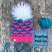 Load image into Gallery viewer, The Scalemaille Beanie knit PATTERN