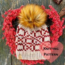 Load image into Gallery viewer, The XOXO Beanie knit hat PATTERN