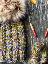 Load image into Gallery viewer, The Twisted Sister From Another Mister Beanie knit hat PATTERN