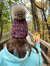 Load image into Gallery viewer, The Twisted Sister From Another Mister Beanie knit hat PATTERN