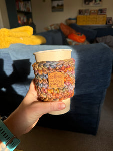 Coffee cozies sweaters gifts cute dog lovers coffee and my dog