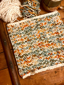 Luxury hand knit cowl merino wool winter accessories warm neck fashion fall cozy