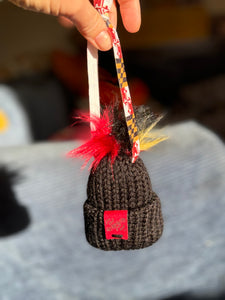 Maryland flag hat mini pom hat ornament