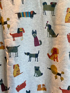 Fun whimsical favorite crewneck sweatshirt colorful dogs cozy cute