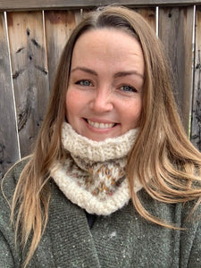 SUPER Find Your Way Cowl super bulky knitting PATTERN