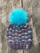 Load image into Gallery viewer, My Kind of Waves Beanie knitting PATTERN colorwork super bulky
