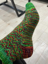 Load image into Gallery viewer, Find Your Way Back into Society Socks Knitting PATTERN mosaic colorwork
