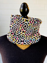 Load image into Gallery viewer, Eye in the Sky Cowl Knitting PATTERN colorwork fair isle
