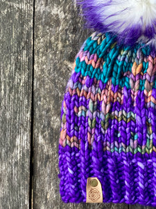 The Hashtag Beanie knit PATTERN