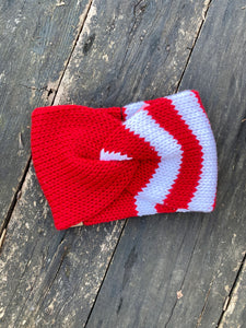 Christmas festive peppermint earwarmer cozy acrylic gifts cute hygge warm stunning slow fashion