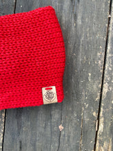 Load image into Gallery viewer, Christmas festive peppermint earwarmer cozy acrylic gifts cute hygge warm stunning slow fashion
