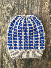 Load image into Gallery viewer, Beanie for the Boyz Man beanie fitted cozy handsome knit hat khaki navy blue wool cap
