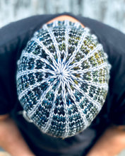 Load image into Gallery viewer, Beanie for the Boyz knitting PATTERN mosaic knitting colorwork
