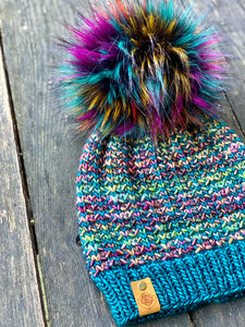 The Cleeve Beanie 2.0 knit hat PATTERN