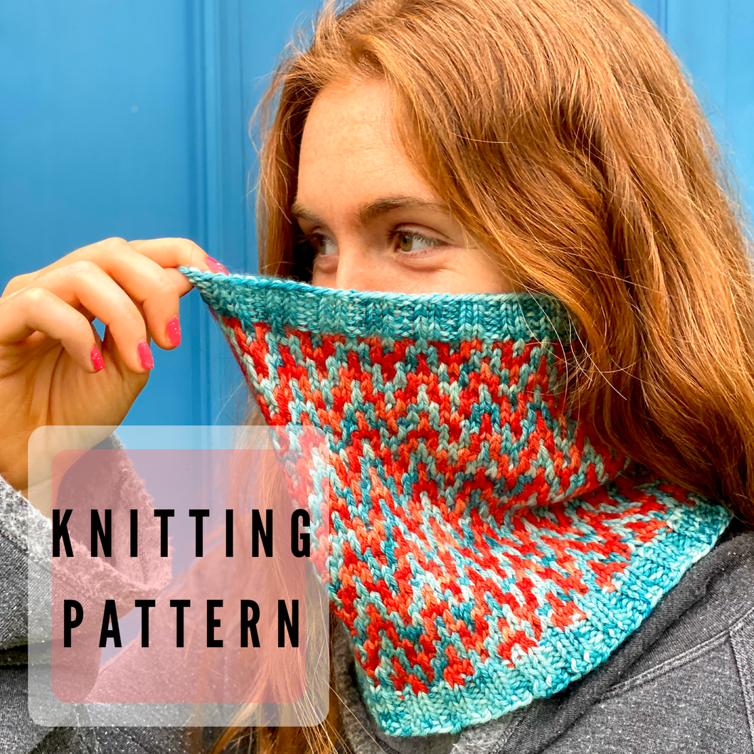 Find Your Way Cowl Knitting PATTERN