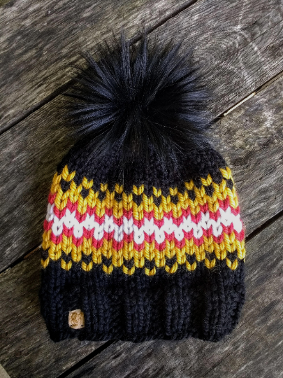 The Game Day Hat Knitting PATTERN